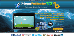 Desktop Screenshot of megapublicador.com